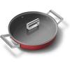 Сковорода для тушения Smeg CKFD2811RDM 28 см