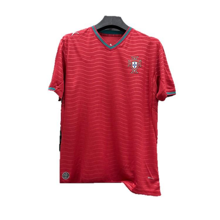 2627 Portugal Fußballanzug Argentinien Mexiko Italien Sportbekleidung Weltmeisterschaft Kurzarm-T-Shirt Grenzüberschreitend