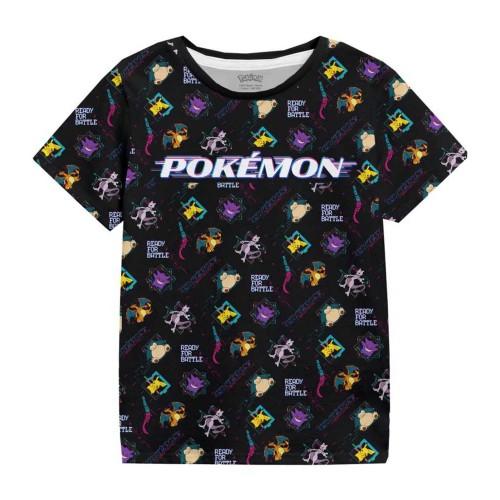 POKEMON Childrens/Kids Distorted T-Shirt