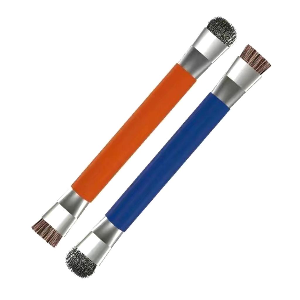 Anti-Static ESD Safe Double Headed Brush Circuit Board Repair for IC Chip PCB Welding Mobile Phone/Computer Mainboard