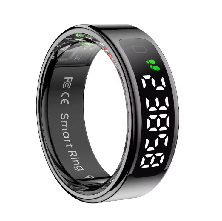 2026 COLMI R12 Smart Ring con Schermo Display e Touch, Ricarica Wireless, Gestore della Salute, Impermeabile 5 ATM Per Uomini Donne