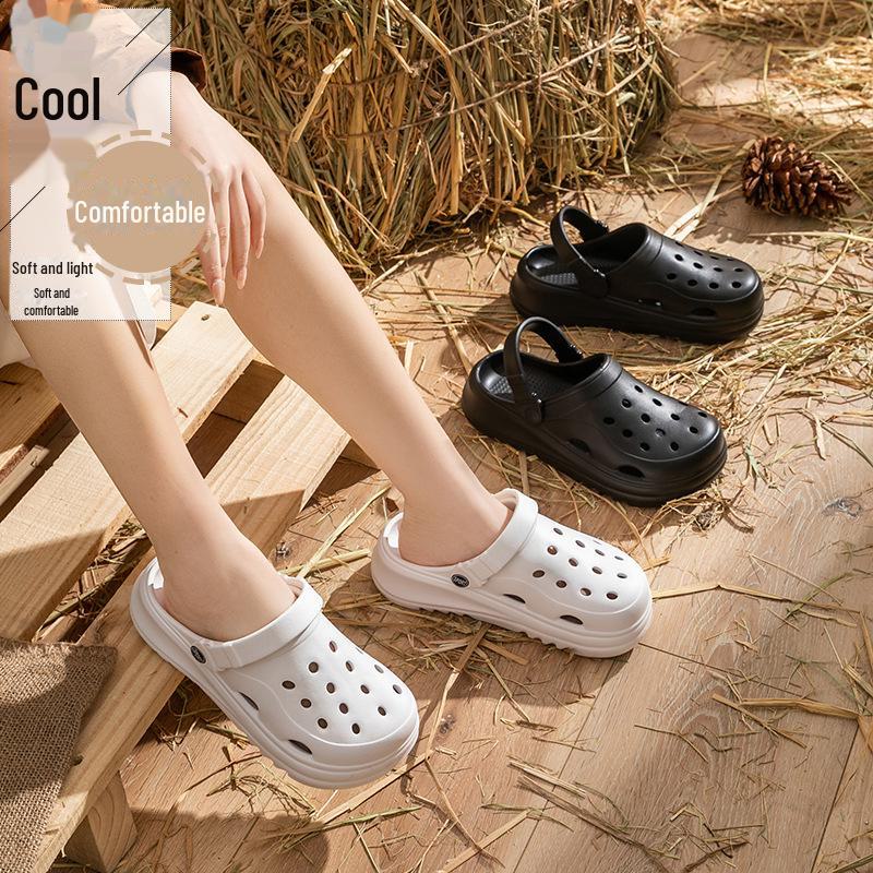 2024 Non-Slip EVA Deodorant Sandals: Elevated Beach Slippers for Couples