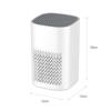 Portable USB Air Purifier & Night Light with HEPA Filter & Aroma Diffuser