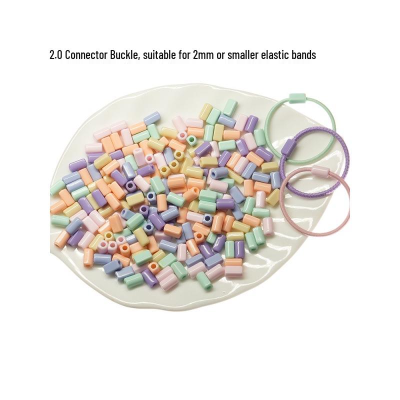 Elastic Band Joint Buckle End Cap - Child s Headband Adhesive Fixing Connector