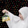 36Pcs Cartoon Islamic Sticker Craft DIY Scene Sticker with Ribbon Kits Muslim Party Home Decoration Hanging Ornament Craft