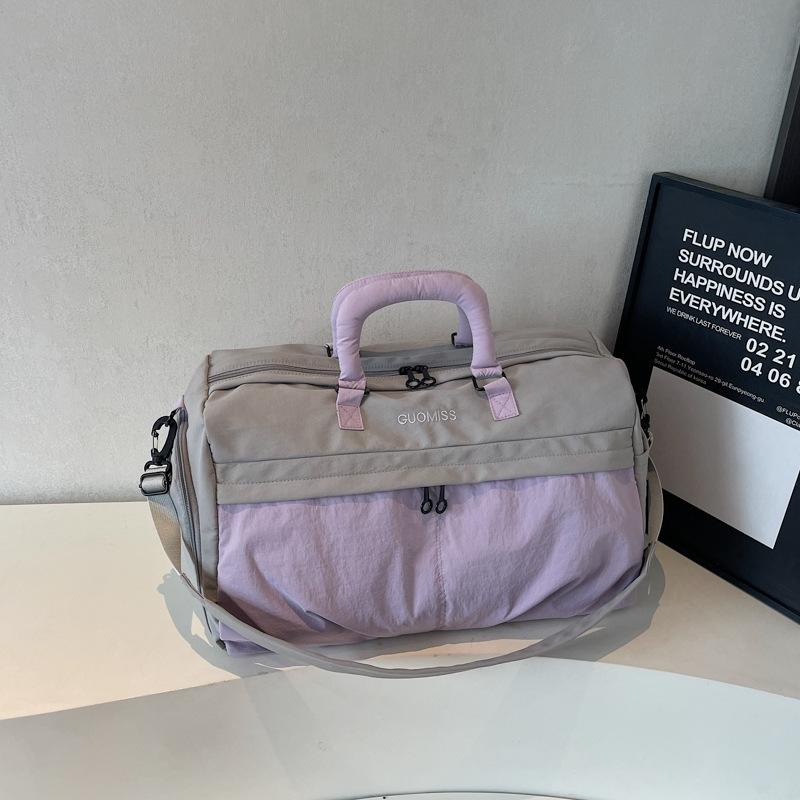 Large Capacity Handbag, Men's Dry Wet Separation Sports and Fitness Bag, High-end Sense, Short Distance Travel Bag, Women's Travel Luggage Bag