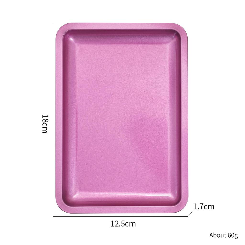 Heart-Shaped Stainless Steel Jewelry and Nail Art Storage Tray