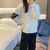 Mink Velvet Knitted Sweater - Women's Autumn/Winter Lazy Style Loose Cardigan
