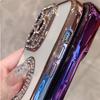 For iPhone 16 Pro Max Luxury Glitter Rhinestone Plating Frame Phone Case For iPhone 11 12 13 14 15 16 Plus Diamond Lens Cover
