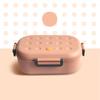 Adult Student Lunch Box Silicone Vent Plug Compartment Separation Lunch Box
