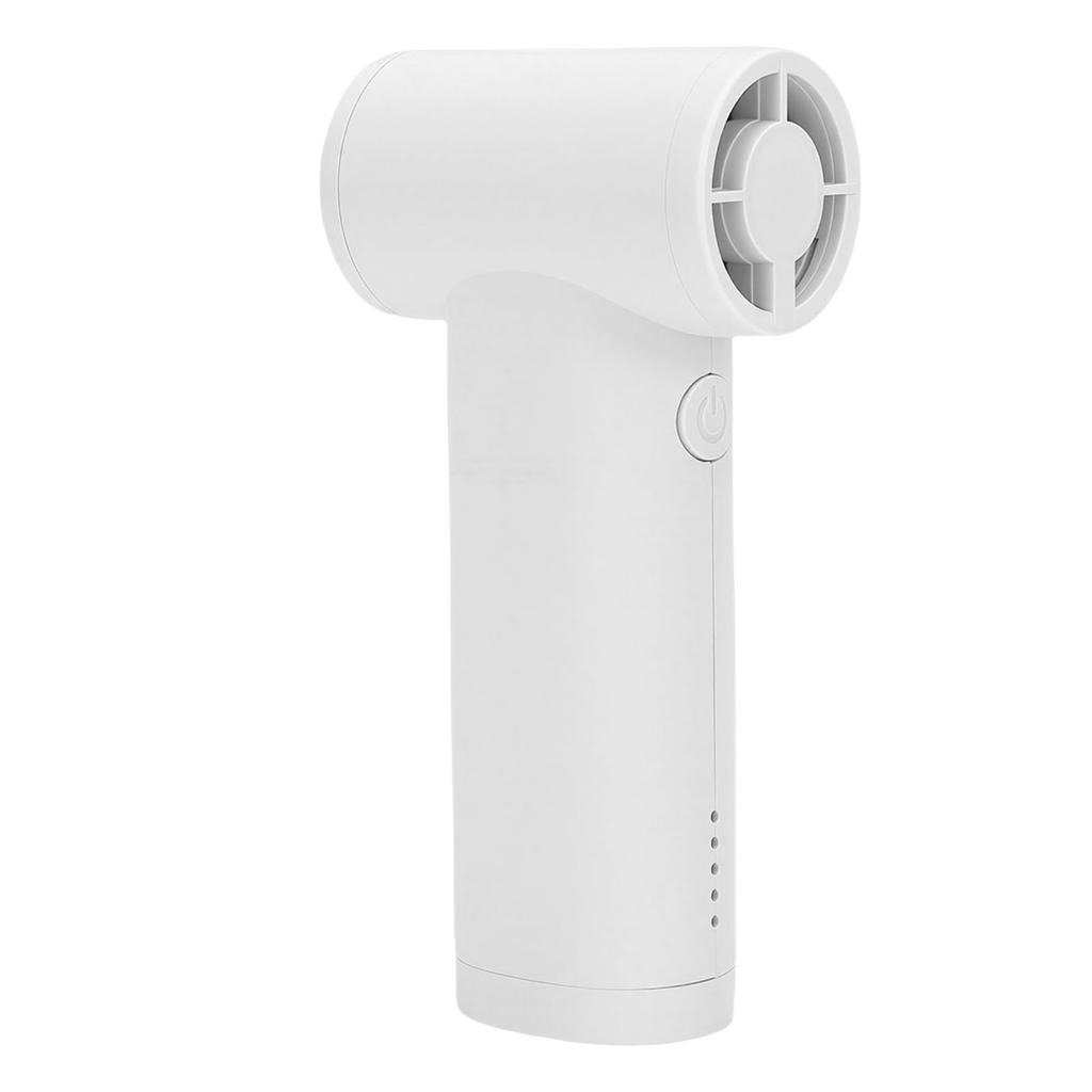 Portable Handheld Turbo Fan 40000RPM 5 Speed Levels 5000mAh Type C Rechargeable Battery Cooling Fan for Outdoor Travel