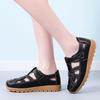Women's Sandals Summer Essentials Mary Jane Black Beach Flat Shoes Casual Soft Roman Sandals for Girl Plus Size