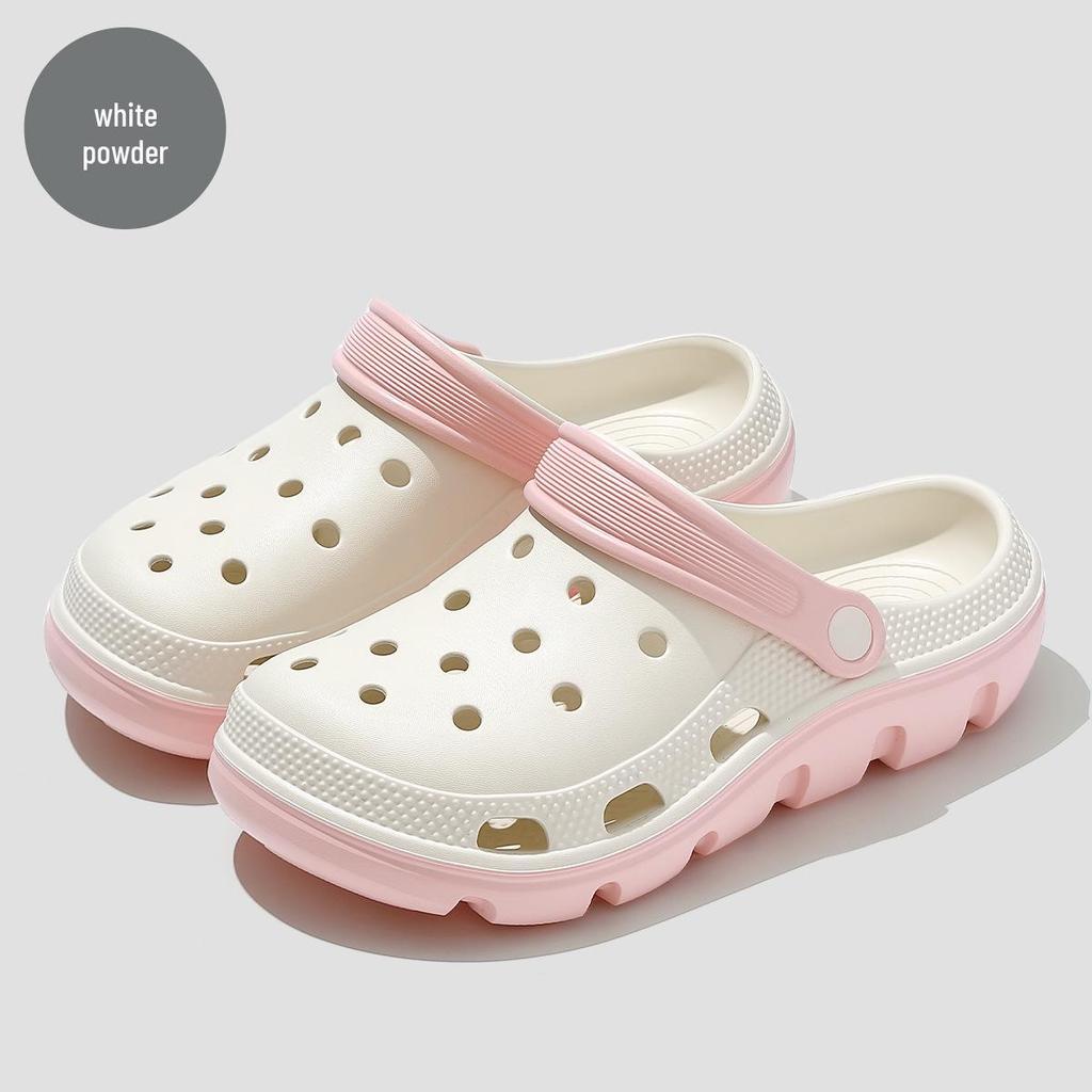 Breathable Non-slip Clogs: Men's & Women's Summer Shoes with Arch Support & Thick Sole