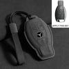 3D FUR Car Key Case Protection For Mercedes Benz E C G M R S Class W204 W212 W176 GLC CLA GLA AMG 2024 Car Key Case Cover Shell DC6