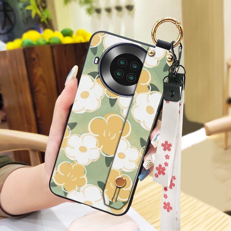 Soft Case Protective Phone Case For Cubot Note20 Anti-dust Back Cover Durable Wrist Strap Dirt-resistant Shockproof Ring