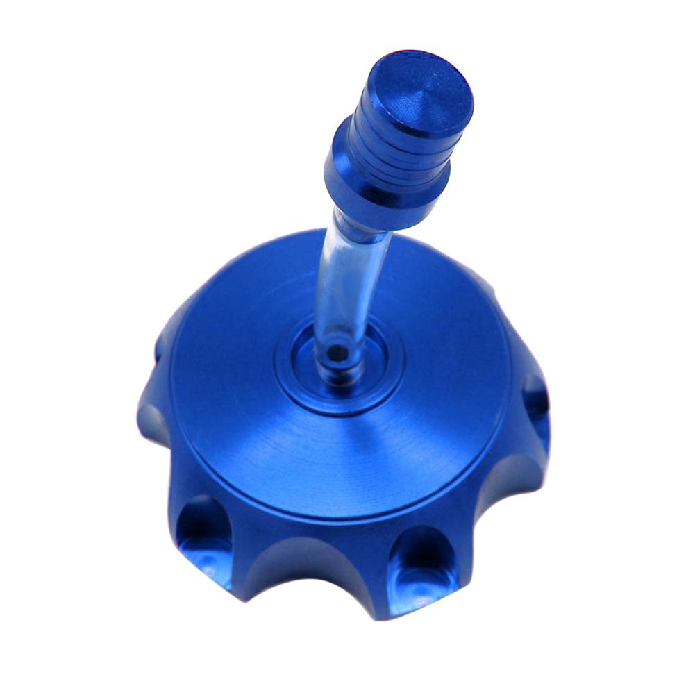 Universal Aluminum Gas Fuel Petrol Tank Cap for Dirt/Pit Bike ATV Quad синий