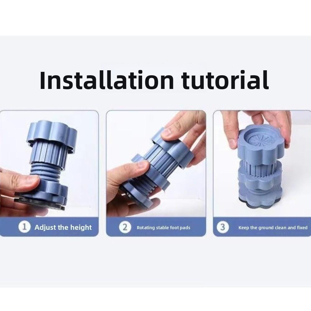 Adjustable Washing Machine Shockproof Pad Shock Mute Pads  for Washing Machine Base