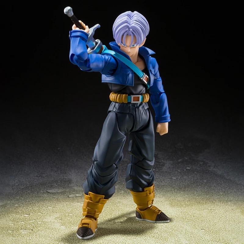 SHF Dragon Ball Z Figure Super Saiyan Trunks Action Figure Movable PVC Collection Anime Future Boy Torankusu Figures Model Toys