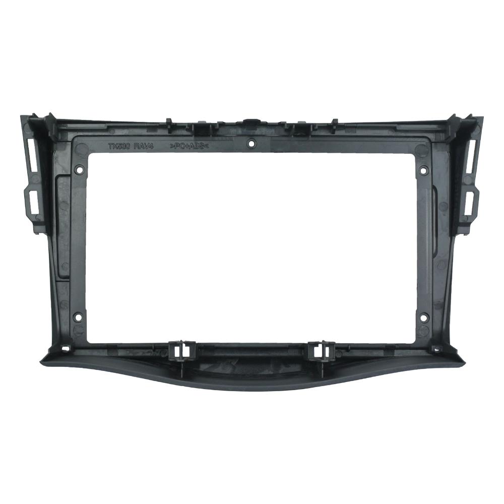פאנל לרכב עבור TOYOTA RAV4 2007-2012 9 אינץ התאמה לרדיו לרכב ומסגרת DVD ערכות מתאם התאמה לאודיו פנל התקנה בלוח המחוונים