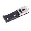 Soporte de Carril DIN en Forma de U de 35 mm Hebilla de Carril Universal Abrazadera Fija de Carril Clip Sujetador Rápido para Montaje de Relés