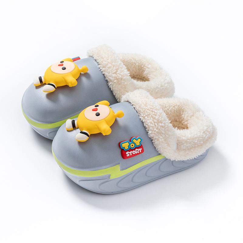 Милые женские мультяшные тапочки из ЭВА 2025 Нескользящий с толстой подошвой для комфорта в домашнем душе Size 28-29 16-165CM синий 990₽