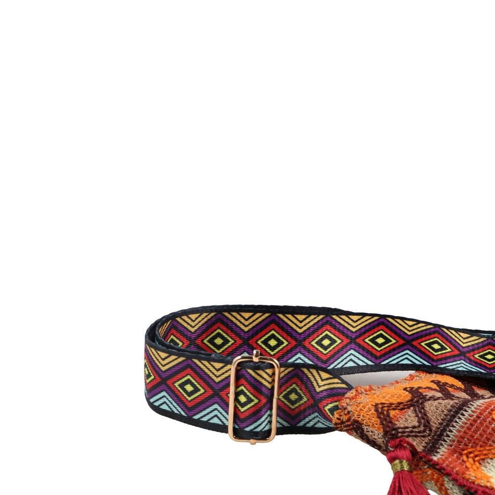 Large Capacity Ethnic Style Crossbody Bags Woven Bag Bohemian Shoulder Bag Women