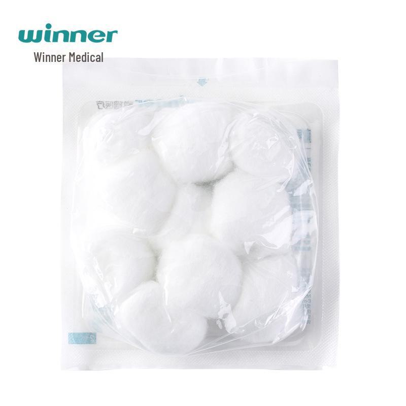 Winner Steady Sterile Wattebällchen - 0,5g Einweg Medizinische Qualität