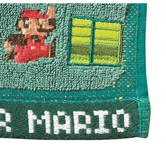 Marushin Hand Towel Mini Nintendo Mario Underground Stage Cotton Handkerchief Character Absorbent Gift Birthday