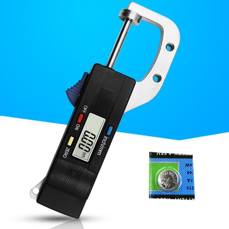 Upgraded Digital Thickness Gauges Mini Portable Horizontal Electronic Thickness Meter Measurement Measure Tool Durable-