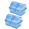2Sets RC Receiver Box Radio Receiver Protector Waterproof Receiving Box for RC Car Boat