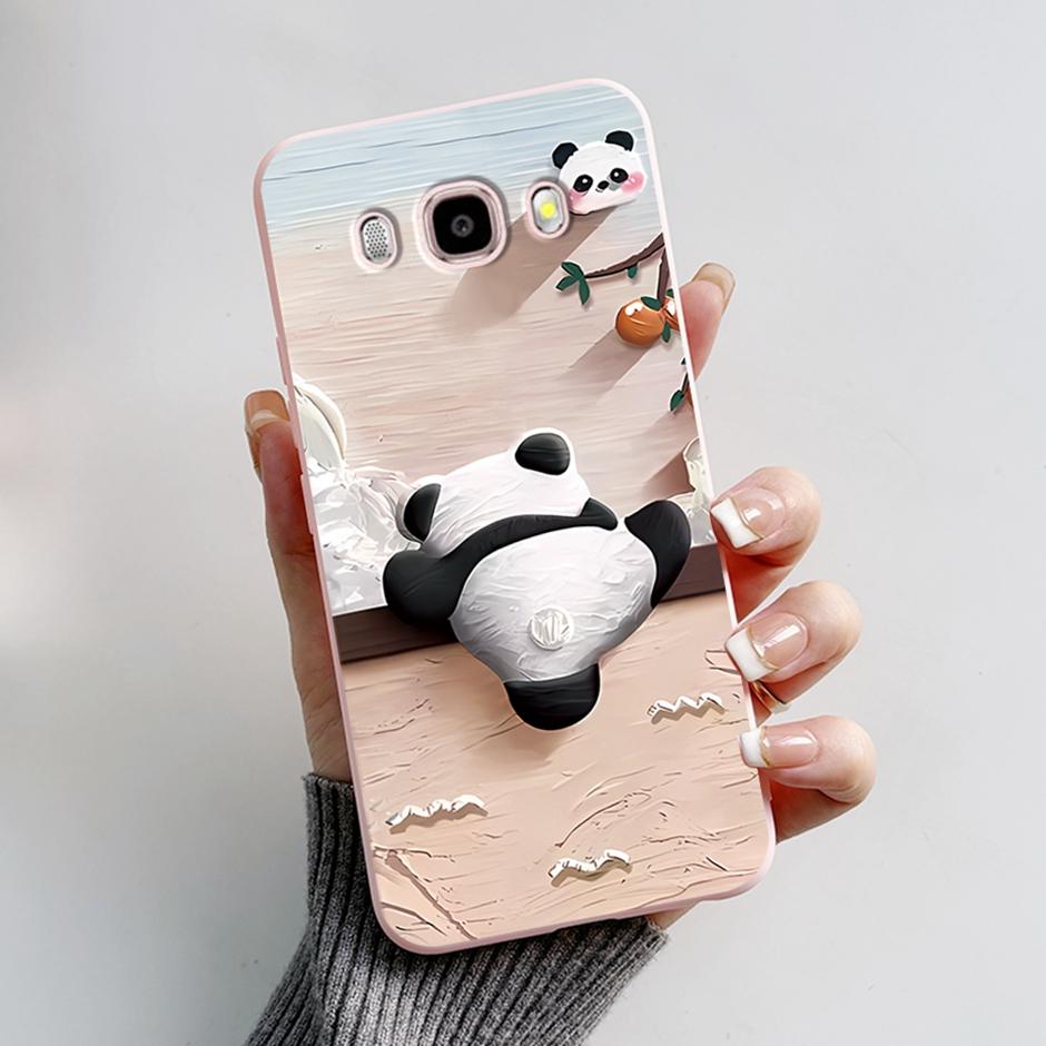 For Samsung Galaxy J7 2016 Novel Style Painting Back Cover Coque For Samsung Galaxy J7 2016 Cute CartoonThick Fashionable Shells