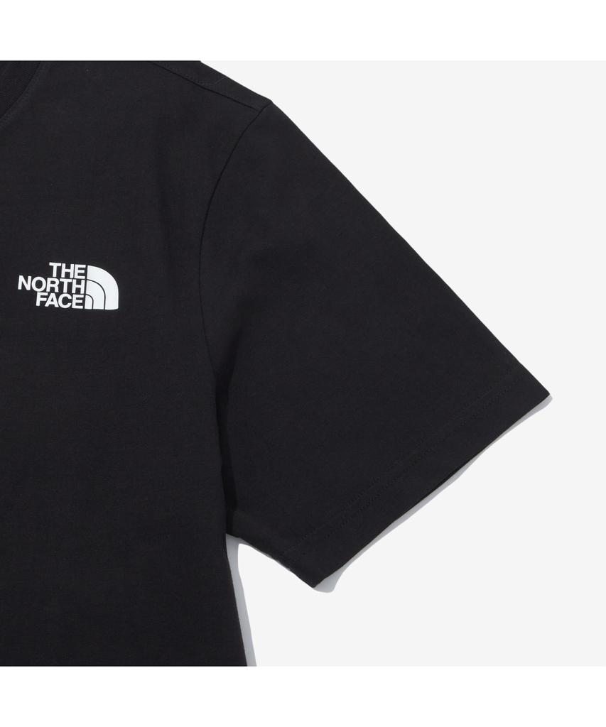 Noseupeiseu Nt7Uq54A Tnf Hangeul Short Sleeve Round Neck Tee 3_Black