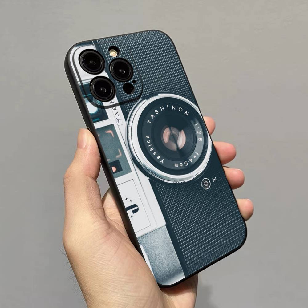 Retro Vintage Camera Phone Case For IPhone 17 16 Pro Max 15 14 13 12 11 Mini PLUS Cover