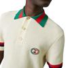 Gucci Polo Shirts Men's Ivory Polo Collar Moderate 739954XKC9O9275