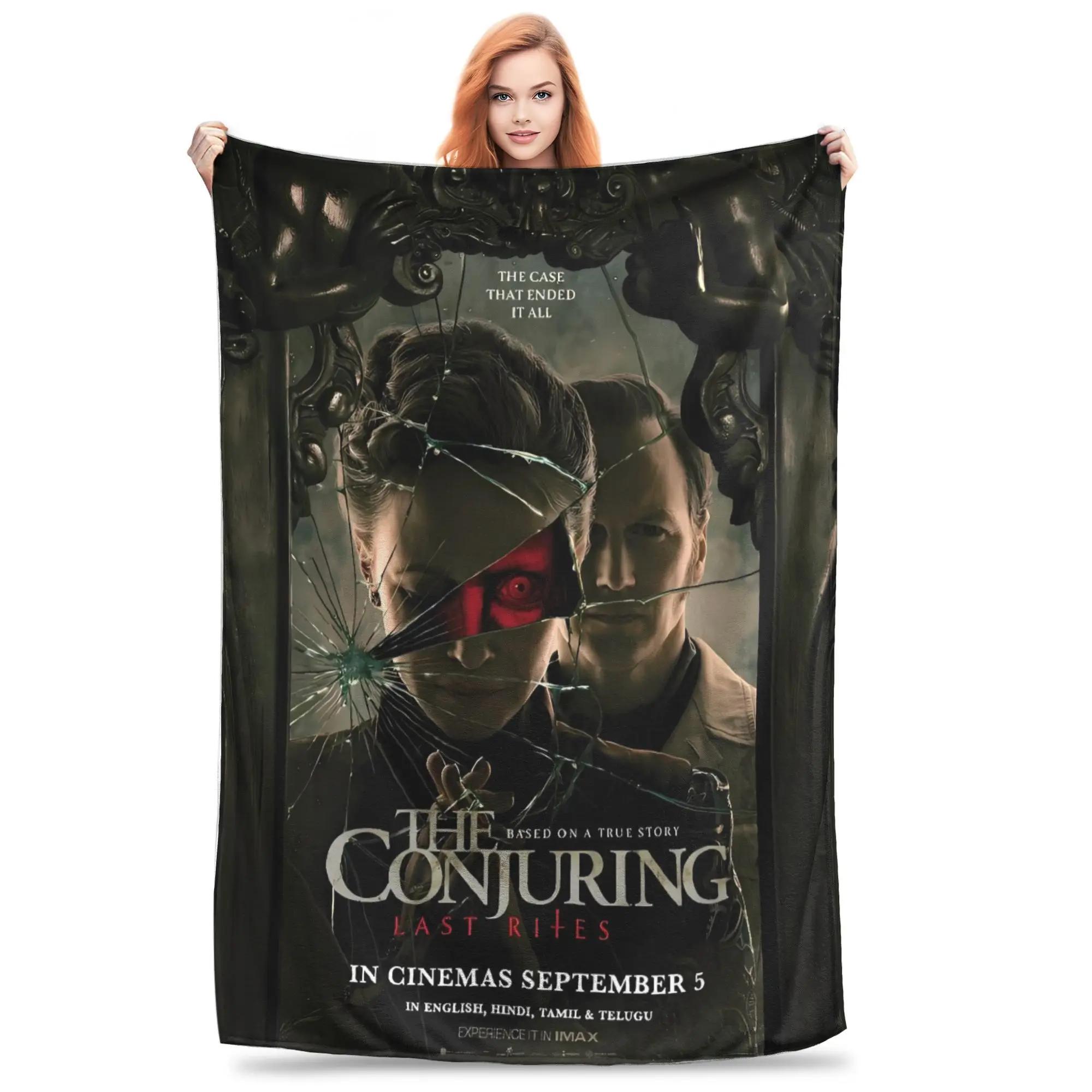 Заклятие Последние обряды Теплое мягкое плед-одеяло для зимы Студентов Уличный тренд Покрывало 40x50in