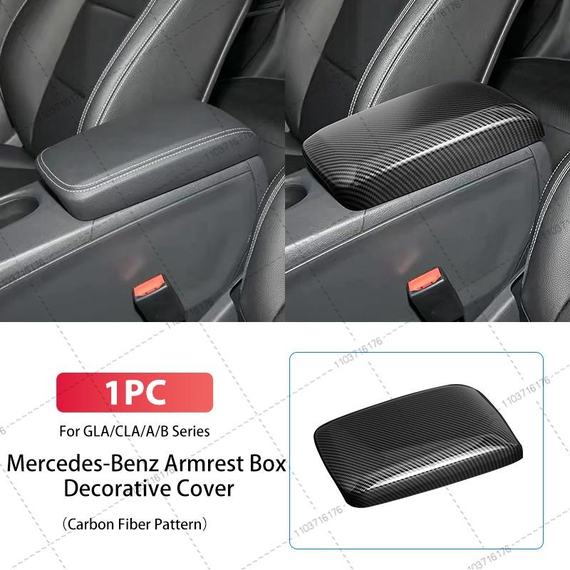 Για Mercedes Benz Κλάση A B GLA CLA W176 X156 C117 W246 2013- Πλαίσιο Διακόσμησης Κουτιού Υποβραχιόνιου Οργάνωσης Κεντρικής Κονσόλας