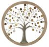 Wall Panel With Mirror Tree Of Life Cm Ø 61X1,8