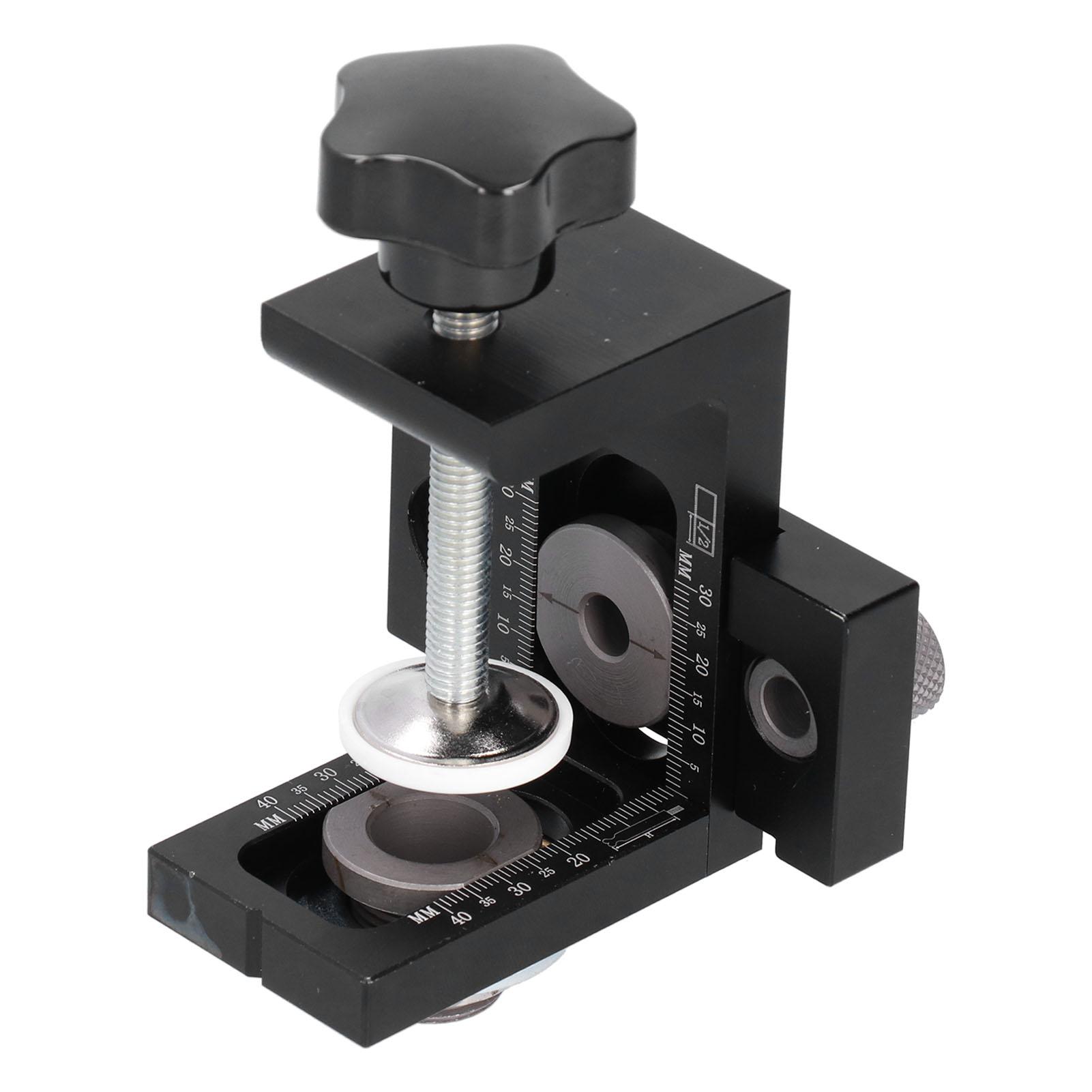 

Направляющий кондуктор для сверления отверстий 3 в 1, регулируемый набор для сверления отверстий под шканты по дереву, набор для самостоятельной работы