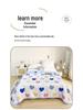 Washable Cotton Summer Quilt - Single & Double Sizes, Perfect for Naps & Gifts