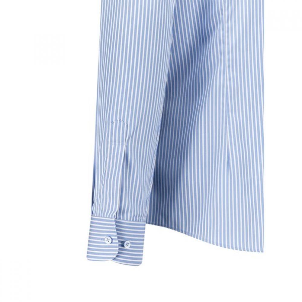 S.t. Dupont Slim Fit Long Sleeve Shirt 24 F W se4Fm21ls319sbu