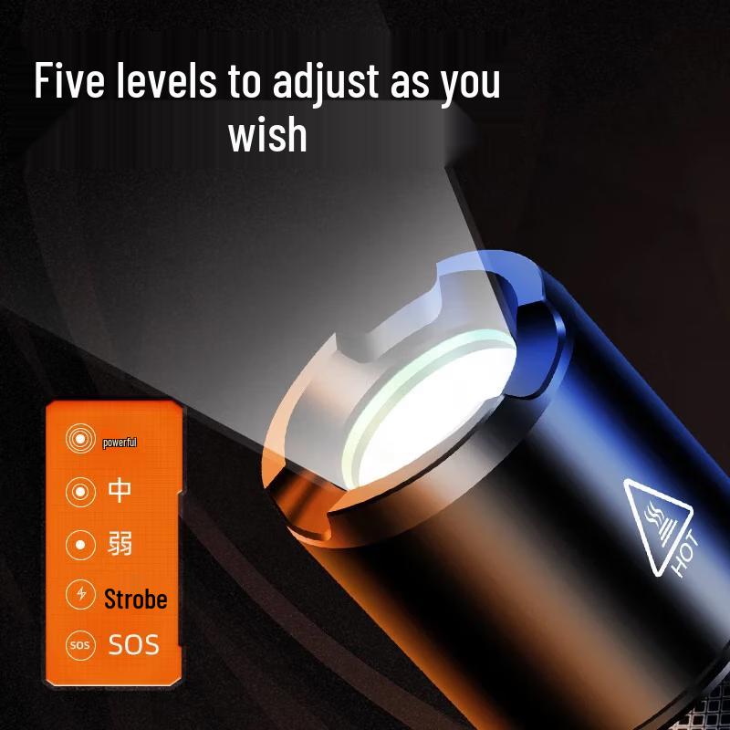 SupFire S5-A Portable Rechargeable LED Flashlight