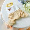 Pet Clothes Comfortable Sleeveless Round Neck Pet Jumpsuit Color-Blocking Design Dog Bodysuit Pet Supplies