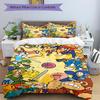 3Pcs Super Smash Bros Party Bedding Set Soft Fabric Duvet Cover Pillowcases Home Christmas Xmas Halloween Gift 1 Duvet Cover 2 Pillowcase N1331