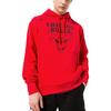 Nike Sudadera de Manga Larga con Capucha de Corte Holgado con Estampado Animal para Hombre Rojo DR9408-657