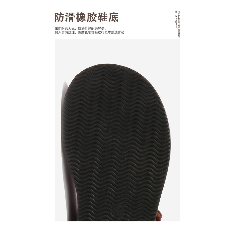 Mädchen Lederschuhe Schwarz College-Stil Kinder Einzelne Schuhe mit Klettverschluss Ballerinas Kleine Prinzessin Neue Slipper Studenten Schulsandalen