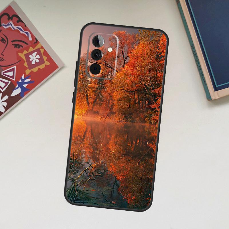 Autumn Leaves Case For Samsung Galaxy A06 A16 A26 A36 A56 A55 A35 A15 A53 A32 A52 A33 A13 A14 A34 A54 A17