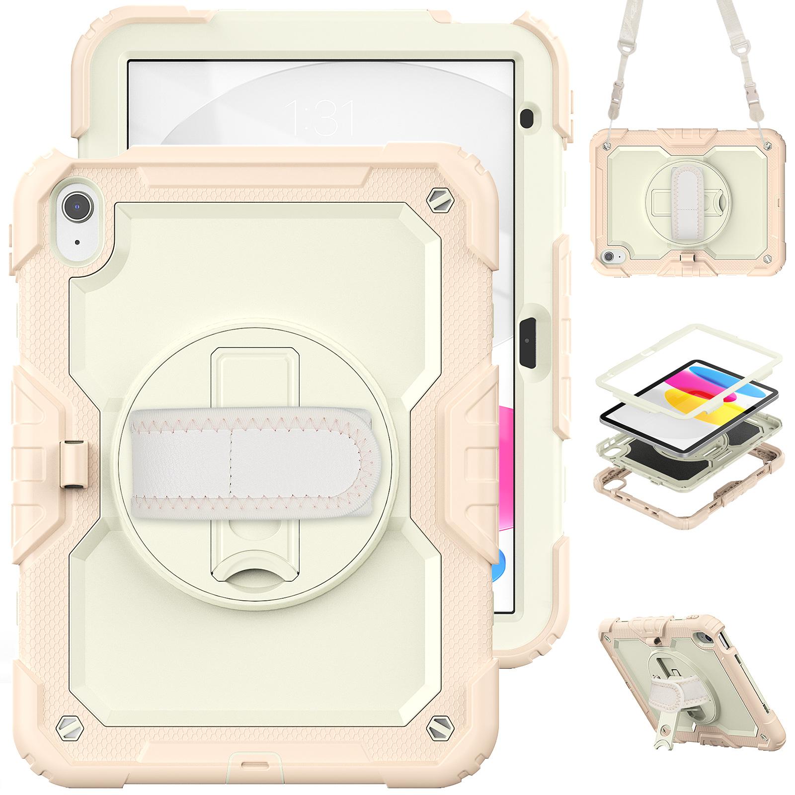 

Armor Stand Case Universal for IPad 2025 11 A16 11th 10.9 2022 10th Gen Hybrid Cover with Screen 3-Layers Protection Protector iPad 10.9 2022-10th