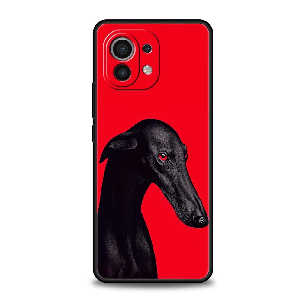 

Phone Case For Xiaomi Mi 15 14 13 12 11 Lite 14T 13T 12T 11T Pro Poco X7 X6 X5 X3 Pro F6 F5 F4 Cover Galgo Greyhound Dog Xiaomi 12 Lite