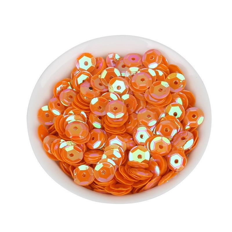 6mm Color-Plated Sequins for DIY Decoration & Apparel Accessories