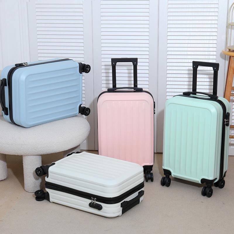 20-Inch Lightweight Travel Suitcase with Combination Lock & Universal Wheels for Adults & Students